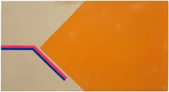 Hsiao Chin, Untitled, 1968, acrylic on canvas stretched over panel, from a series of original multiple paintings