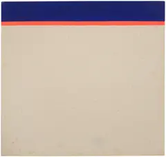 Hsiao Chin, Contemplation, 1968, acrylic on canvas stretched over panel