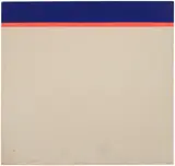 Hsiao Chin, Contemplation, 1968, acrylic on canvas stretched over panel