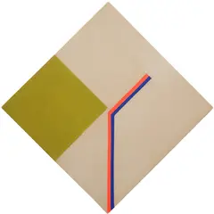 Hsiao Chin, Untitled, 1968, acrylic on canvas stretched over panel, from a series of original multiple paintings