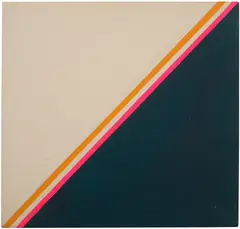 Hsiao Chin, Contemplation, 1968, acrylic on canvas stretched over panel