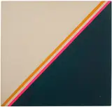 Hsiao Chin, Contemplation, 1968, acrylic on canvas stretched over panel