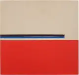 Hsiao Chin, Contemplation, 1968, acrylic on canvas stretched over panel
