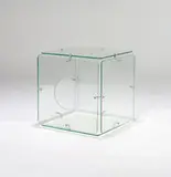 Gerald McCabe, Square glass occasional table, 1964, Eon Furniture