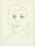 Poises Antillaises (Plate 28) by Henri Matisse, Lithograph, sold Feb 2008