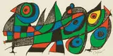 Escultor, Japan by Joan Miró, 1974, Color lithograph on Guarro paper, sold Feb 2008