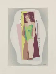 Williard Grayson Smythe, Untitled, c. 1958, Gouache on paper