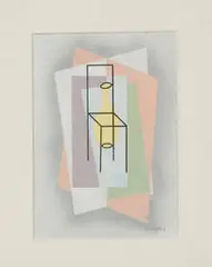 Williard Grayson Smythe, Untitled, c. 1958, Gouache on paper