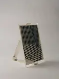 Lino Sabattini, Silver and Plexiglas frame