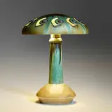 Fulper Pottery, Rare and Early Vasekraft lamp