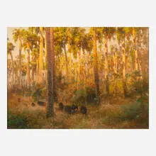 Hermann Ottomar Herzog, Razorbacks on the Florida Coast
