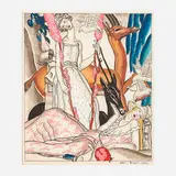 Jean Dupas, Untitled (Study for Poster)