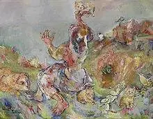 Sabina Teichman, It Is Spring Again, oil on canvas