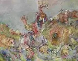 Sabina Teichman, It Is Spring Again, oil on canvas