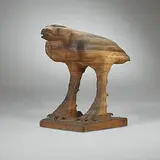 Leonard Baskin, Apotheosis, 1964, carved oak