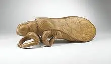 William Kent, Alder Fly (Sialis Flavilatera), 1970s, carved sugar maple