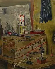 Louis Bouché, Playthings, 1956, oil on canvas