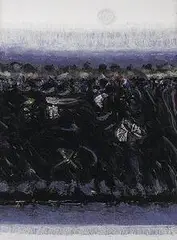 Earth Legend I by Lawrence Calcagno, 1973-1975, acrylic on canvas, sold Jun 2003