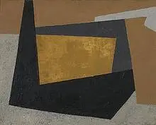 Noel Martin, untitled, 1947, oil and sand on board