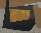 Noel Martin, untitled, 1947, oil and sand on board