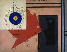 Charles Biederman, untitled, 1935, oil on linen