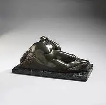 Gaston Lachaise, untitled (Woman Reclined), 1930s, bronze with patina