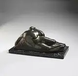 Gaston Lachaise, untitled (Woman Reclined), 1930s, bronze with patina
