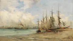 Joseph Milne, Harbour scene