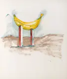 Thomas Schütte, Bananenmonument