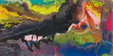 Gerhard Richter, Flow (P16), 2016, Diasec auf Aluminiumplatte