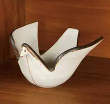 Gambone, Glazed ceramic bird, c. 1955