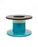 Ettore Sottsass, Vase (blue and white)