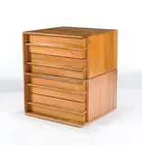 Rudolph M. Schindler, Double drawer unit