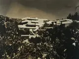 Luckhaus Studio, Lovell Health House by Richard Neutra, Mounted to board