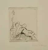 Richard Neutra, Etching