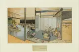 Richard Neutra, Architectural drawing of the Corona School