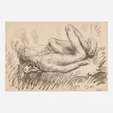 Duncan Grant, Untitled (Male Nude)