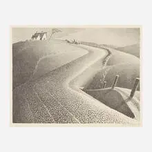 March by Grant Wood, sold Nov 2019