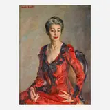 Louis Betts, Untitled (Woman in Red)
