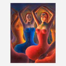 Paul Raphael Meltsner, Untitled (Dancers)