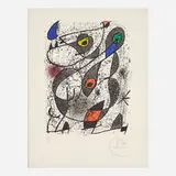 Miro à l'encre by Joan Miró, sold Nov 2019