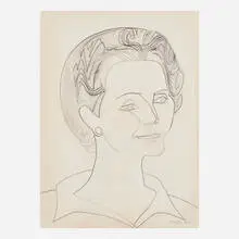 Louise Leiris by Françoise Gilot, sold Nov 2019