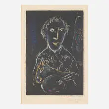 Auto-Portrait by Marc Chagall, sold Nov 2019