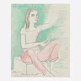 Françoise Gilot, Untitled (Self Portrait)