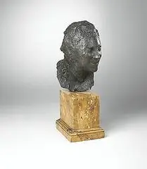 Medardo Rosso, La Rieuse, 1890, bronze on marble base