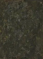 Bondo by Milton Resnick, 1982, oil on board, sold Jun 2003