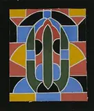 Hilaire Hiler, untitled (abstraction), c. 1935, gouache on paper