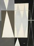 Robert Bruce Tague, 1950 Revisited, H7, 1970, oil on canvas with collaged elements