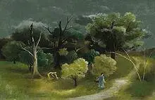 Doris Lee, The Strawberry Pickers, 1944, oil on canvas