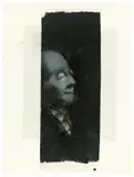 Juan Muñoz, Untitled, 1993, Öl- und Farbkreide, collagiert auf Bütten und festem Papier